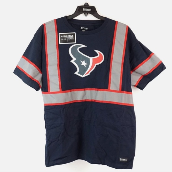 Buffalo David Bitton Other - NWT [Buffalo Outdoors] x NFL Houston Texans Reflective Safety Workwear Shirt